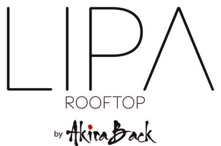 Lipa rooftop logo with a white background